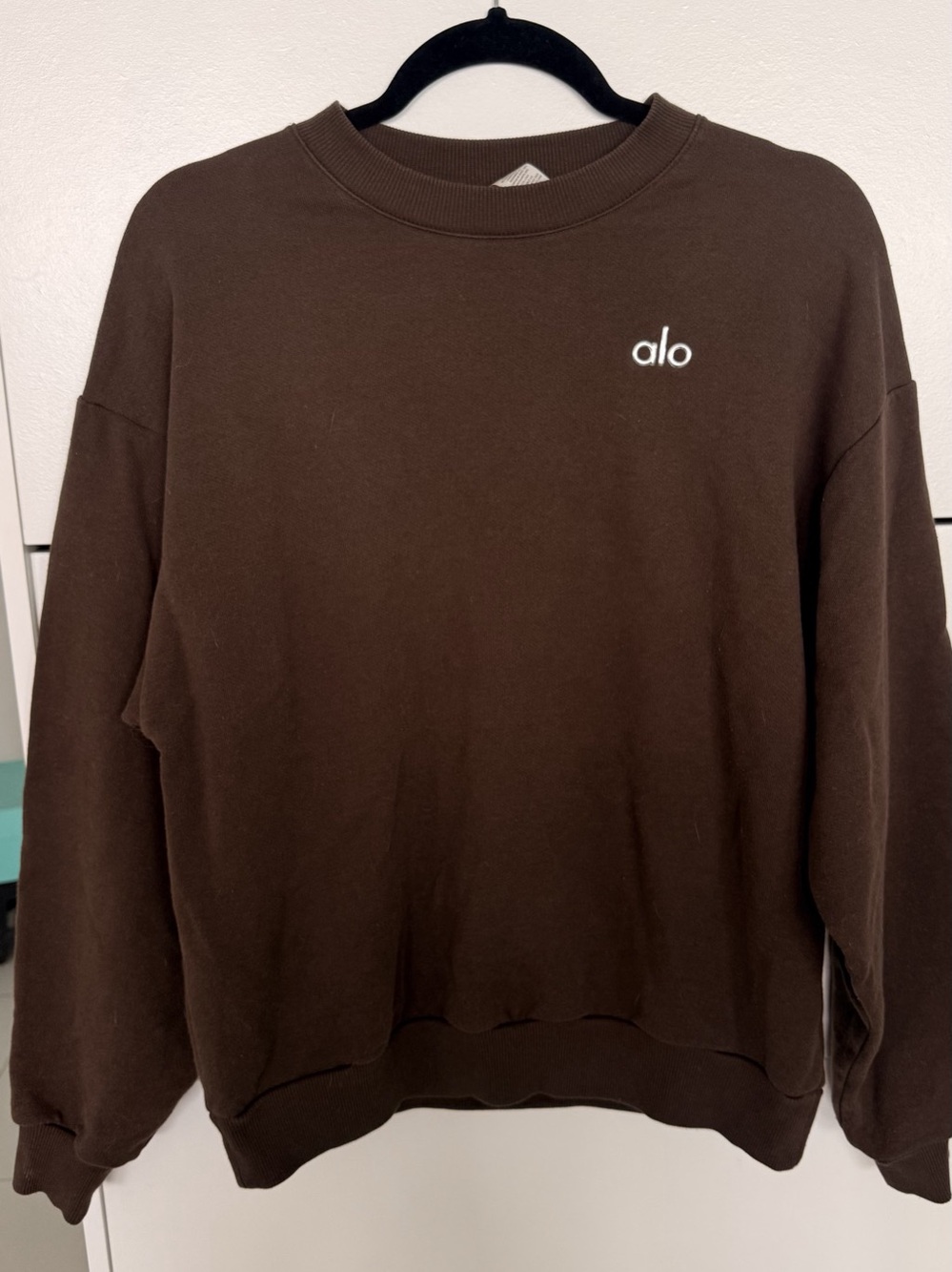 Alo Brown Sweatshirt Size XS